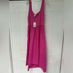 A New Day — Pink Midi Dress — Size L — NWT